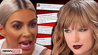 Taylor Swifts Team EXPOSES Kim Kardashians Lies [upl. by Pennington886]