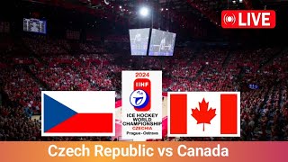 Canada vs Czech Republic  Ice Hockey Live [upl. by Jovi534]