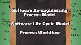 software Reengineering software life cycle model [upl. by Brader]