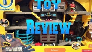 IMAGINEXT BATMAN BATCAVE REVIEW AND DEMO [upl. by Ueihttam]