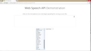 Tutorial Web Speech Api  Transcricao da fala em Texto [upl. by Noam]