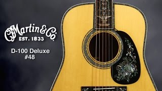 Martin D100 Deluxe 48 Acoustic Guitar Review by Sweetwater [upl. by Crosse]