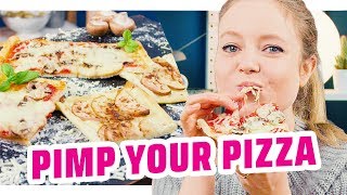 10 Zutaten Challenge I Süße Pizza 🍕 [upl. by Noissap]