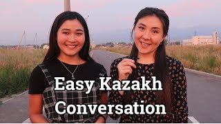 Easy Kazakh Conversation  Dialogue [upl. by Marceau]