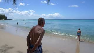 Schooner Bay Beach with Mum amp Dad Barbados [upl. by Us778]