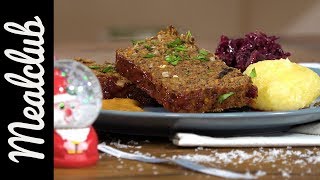 Veganer Braten mit Soße Weihnachtsessen  MealClub [upl. by Notnirb]