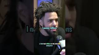 J Cole Had Millions on His Mind 😤 [upl. by Tapes]