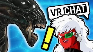 VRChat Alien Attack  Steam Train [upl. by Akyre885]