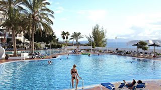 SANDOS PAPAGAYO HOTEL in Playa Blanca Lanzarote [upl. by Alsworth]