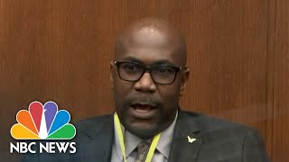 George Floyds Brother Philonise Testifies In Chauvin Trial  NBC Nightly News [upl. by Waters]