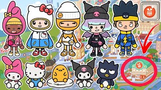 NEW 10 FREE GIFT HELLO KITTY amp FRIENDS IN TOCA LIFE WORLD😱🌍  TOCA BOCA UPDATE [upl. by Dougald]