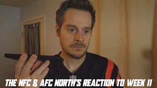 The NFC amp AFC Norths Reaction to Week 11 [upl. by Olwen584]