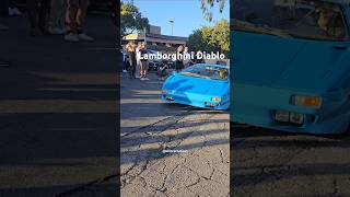 Blue Diablo do you like the color lamborghini la v12 lambo car cars oldmoney supercar cool [upl. by Ahearn525]