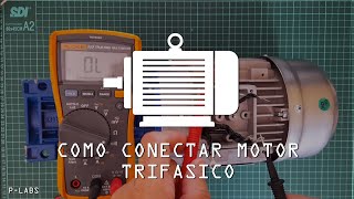 Como conectar motor trifasico bornera  estrella  triangulo PLABS [upl. by Ijan]