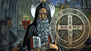 Saint Benedict Medal Latin Prayer [upl. by Annaiv]