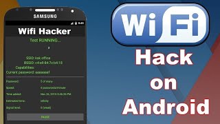 Wifi hack using Android App  Easy Tutorial [upl. by Hairehcaz]