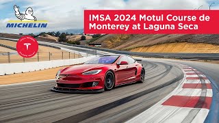 IMSA Laguna Seca Race Michelin Tent amp Hospitality Walkthrough [upl. by Aneel6]