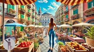 Naples Italy 🇮🇹  Summer 2024  4K 60fps HDR Walking Tour [upl. by Janene]