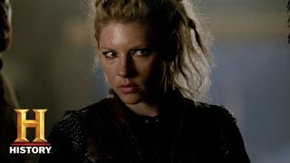 Vikings Episode Recap quotBrothers Warquot Season 2 Episode 1  History [upl. by Ahsilram]