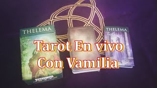 🔴DIRECTO TAROT ANGELICAL VAMILIATAROT CON SUPER CHAT Y SORTEO DE 3 PREGUNTAS GRATIS EN VIVO🔮 [upl. by Benjy]