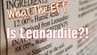 What is Leonardite and How Do We Get Humic Acid From It [upl. by Avera]