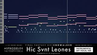 【FF14】Hic Svnt Leones  Instrumental  Off Vocal ver [upl. by Kerby]