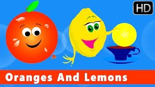 Oranges And Lemons  Nursery Rhymes For Kids [upl. by Burne]