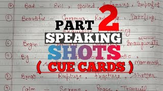 How to prepare the speaking cue cards ielts howtoscore8band cuecard prolearning speaking [upl. by Ericha336]