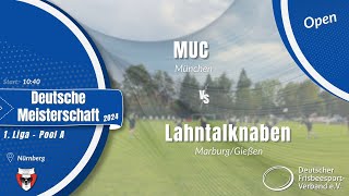 Open DM 2024  Pool A  MUC vs Lahntalknaben [upl. by Suravart]