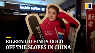 How Beijingers view Eileen Gu Olympic medallist embraced by fans and over 23 brands in China [upl. by Anauqcaj]