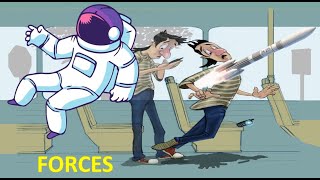 Forces and examples of forces KS3 physics [upl. by Sparke]