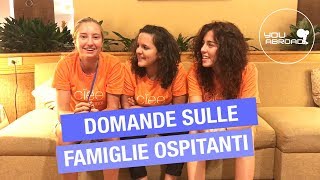 Exchange Student USA  Domande sulle famiglie ospitanti  YouAbroad [upl. by Brantley23]