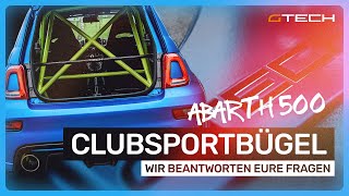 GTECH  Clubsportbügel für den ABARTH 500 [upl. by Dewey]