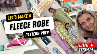 Let’s Sew a Fleece Robe Together 🥰 [upl. by Ahaelam]