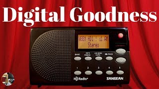 Sangean HDR14 AM FM HD Portable Radio Unboxing amp Review [upl. by Elamor332]