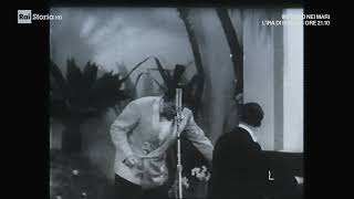 Domenico Modugno  Live Nel blu dipinto di blu  Sanremo 1958 [upl. by Adnalahs224]