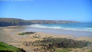 19042018  Timelapse Grande Marée à La Baie des Trépassés Plogoff [upl. by Grishilda]