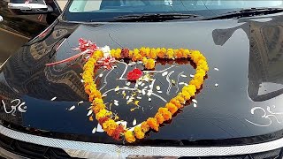 New Car Ki Pooja Hogayi 👍  Ayush Amity  Amitynoida [upl. by Lorianne]