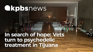 In search of hope Veterans turn to psychedelic treatment in Tijuana [upl. by Ytirahc]