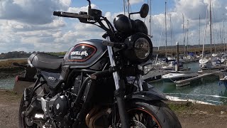 Kawasaki Z650RS First Ride  Baby Brother to the Z900RS Orwell Motorcycles [upl. by Warfield356]