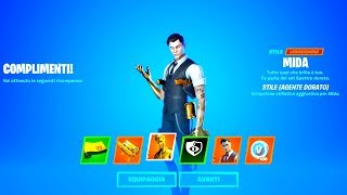 HO FINALMENTE SBLOCCATO la SKIN FINALE della STAGIONE 2 di FORTNITE Ecco MIDA [upl. by Aittam]