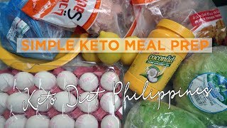 Simple Ketogenic Diet Meal Prep Philippines [upl. by Riane]