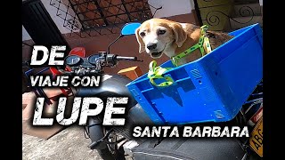 De viaje con lupe  SANTA BÁRBARA ANTIOQUIA   viaje en moto libero 125 [upl. by Yarased]