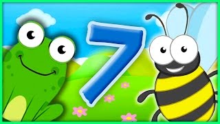 The Number 7  Number Songs By BubblePopBox  Learn The Number Seven [upl. by Arabrab]