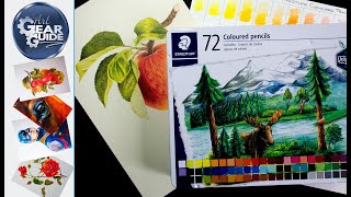 Review of Staedtler Coloured Pencils 72 Set Design Journey Range [upl. by Latisha]