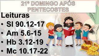 21º DOMINGO APÓS PENTECOSTES [upl. by Introk683]