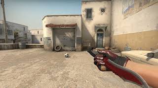 CSGO BOWIE KNIFE AUTOTRONIC FACTORY NEW  DRIVER GLOVES REZAN THE RED FACTORY NEW  SKIN SHOWCASE [upl. by Enibas]