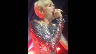 Miley Cyrus  Wrecking Ball Live at GAY [upl. by Lidstone]