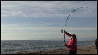 Trabucco TV  Surfcasting  Surf in Versilia  Extreme Casting [upl. by Ronoc]