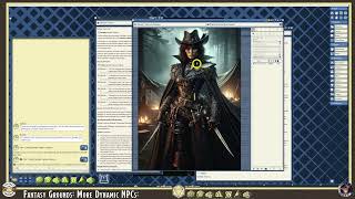 Dynamic NPCs in Fantasy Grounds All Rule Sets FG v 458 [upl. by Eneryc]